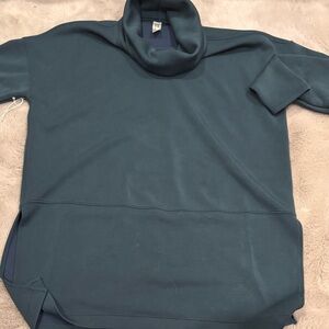 NEW SPANX Airessentials Turtleneck Tunic In Essex Green M#2458 size Med